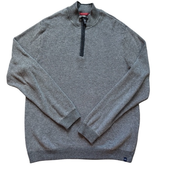 Southern Tide Quarter zip 1/4 zip Sweater Textured knit pullover sweater Size XL - Picture 1 of 9
